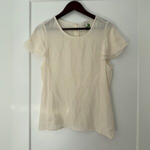 Joie Silk Elegant Cream Women's Top